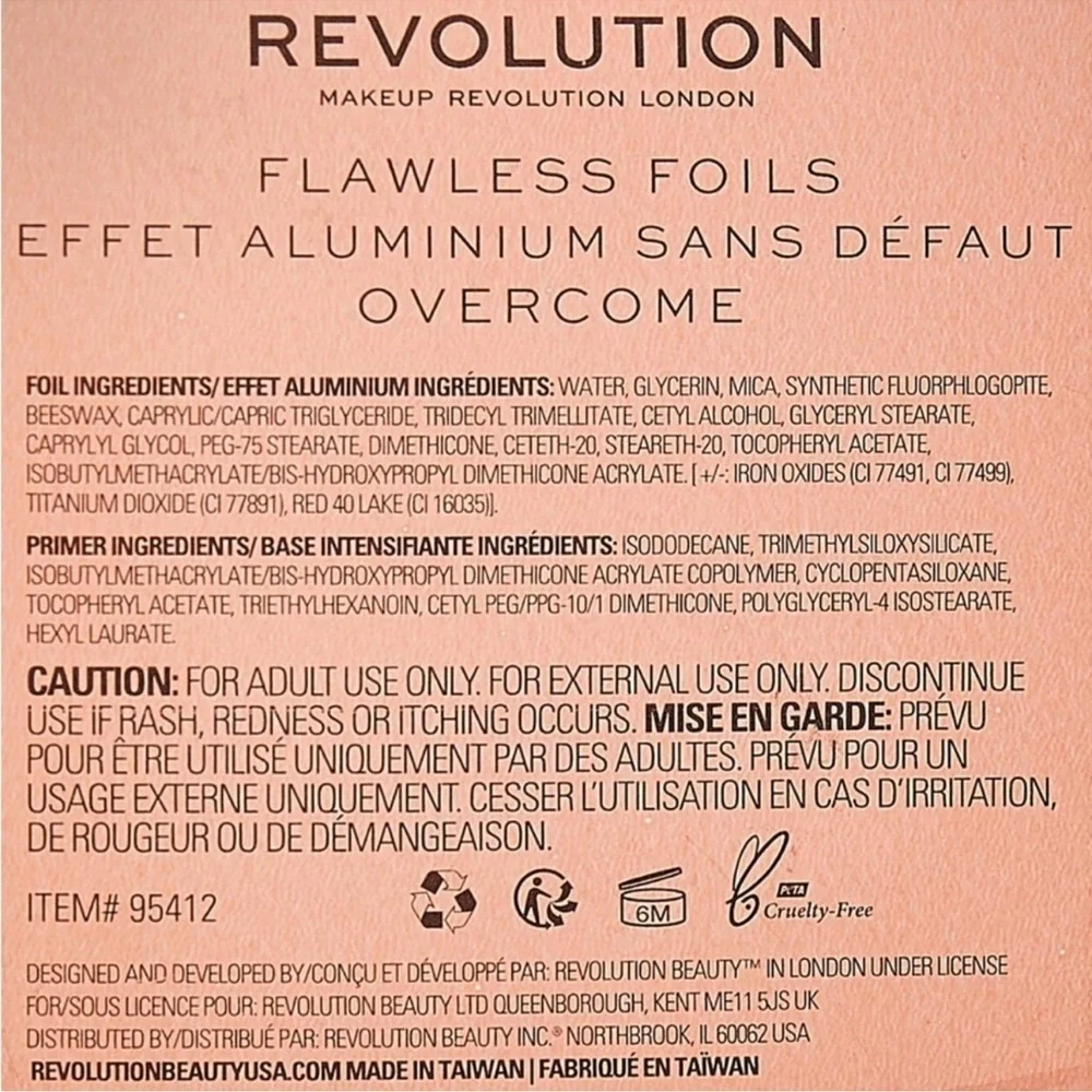 Revolution flawless foils